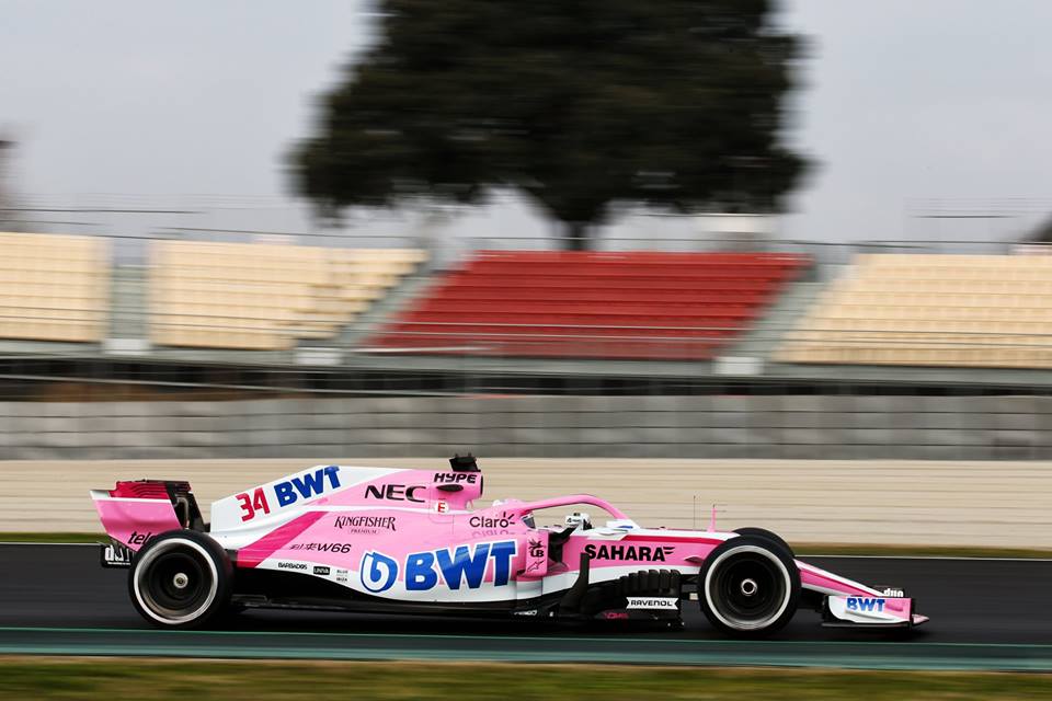 Test F1 2018 | Force India, Mazepin: “I giri che abbiamo fatto erano positivi”