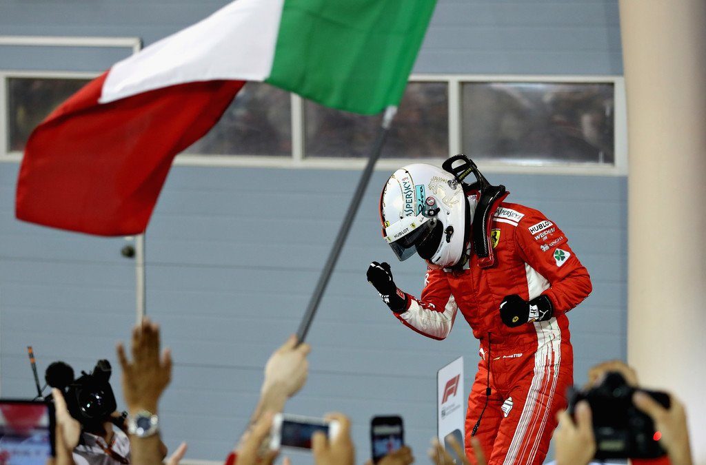 F1 | Ferrari y Marchionne sobre la victoria en Bahréin: "Seb condujo como un verdadero campeón"