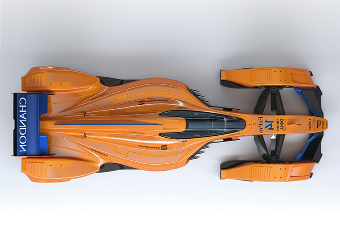 F1 | McLaren presenta il prototipo x2, la Formula 1 del futuro