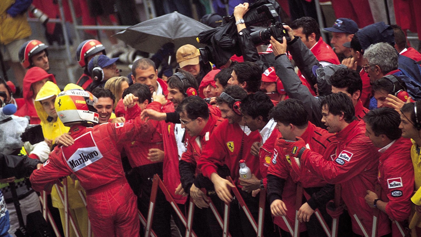 F1 GP Spagna 1996 la prima storica vittoria di Schumacher in Ferrari