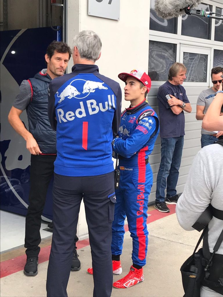 F1 | Marc Marquez vola al Red Bull Ring per un test con Toro Rosso