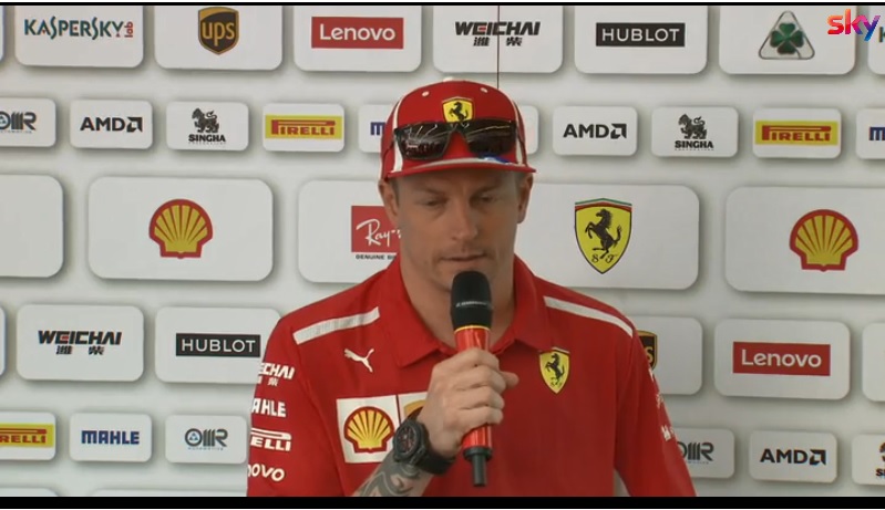 F1 | Ferrari, Raikkonen commenta questa prima parte di stagione: “Lavoro solido, peccato per i ritiri” [VIDEO]