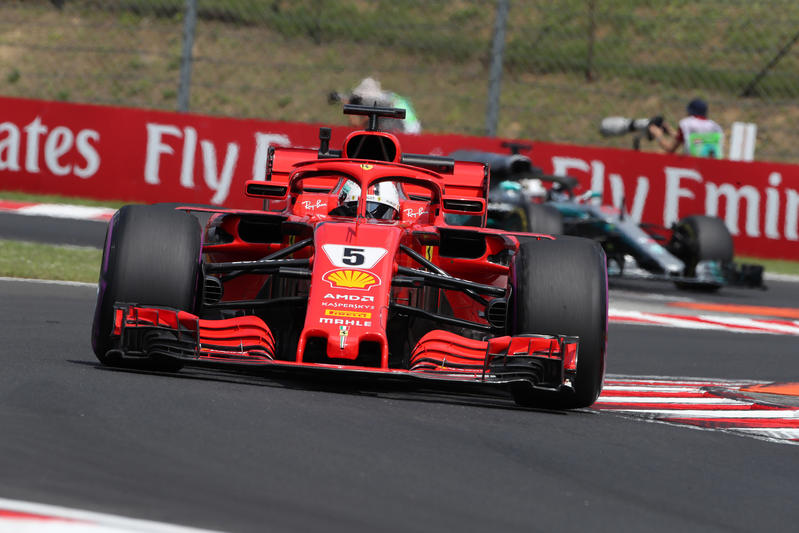 F1 GP Ungheria, Prove Libere 2: Vettel mette la firma sulla prima giornata in pista