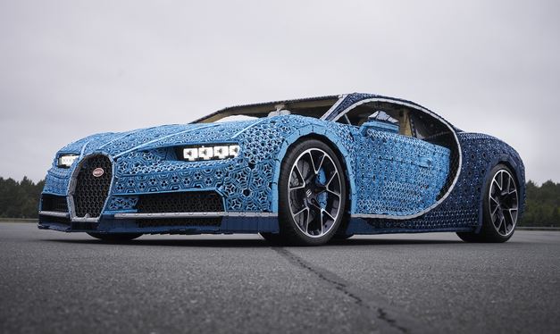 F1 | Svelata la Bugatti Chiron in Lego [Video]