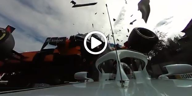 F1 | L’incidente tra Alonso e Leclerc in Belgio direttamente dall’on-board del monegasco [VIDEO]