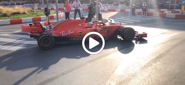 Formula 1 | Ferrari, Vettel in Darsena: ecco la sua esibizione in slow-motion [VIDEO]