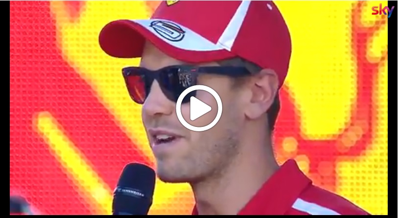 F1 Milan Festival | Ferrari, Vettel sprona il tifo: “Con questa squadra possiamo vincere” [VIDEO]