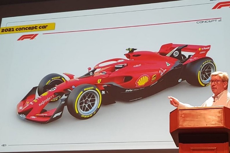 F1 | Liberty Media, presentato a Singapore il primo concept di vettura per il 2021