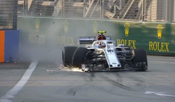 F1 | Alfa Romeo Sauber, Leclerc: “L’incidente? Un piccolo errore, ma non ho perso tempo. Siamo competitivi”
