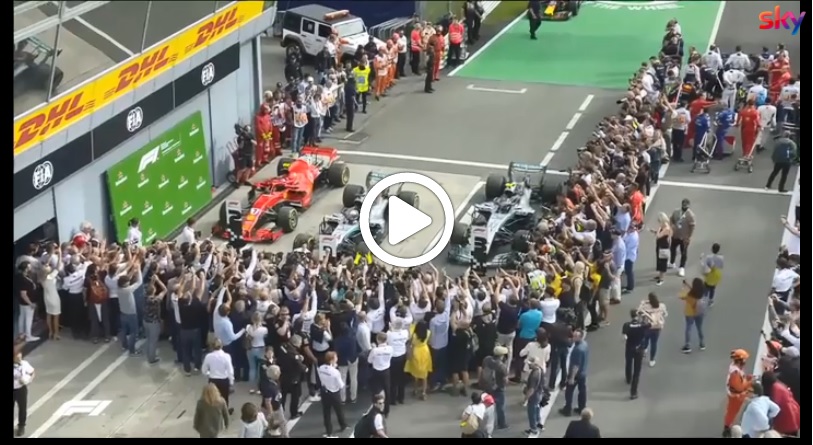 F1 | Mercedes, team radio bollente al termine della gara: “Guidiamo in formazione per dare una risposta ai colleghi italiani” [VIDEO]