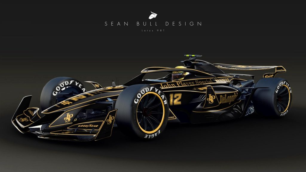 F1 | Concept 2021, Sean Bull presenta le vetture del futuro con alcune livree storiche [FOTO]