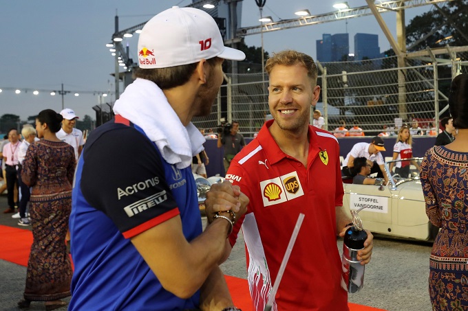 F1 | Gasly: “Vettel mi è stato di grande aiuto. È una persona che rispetto molto”