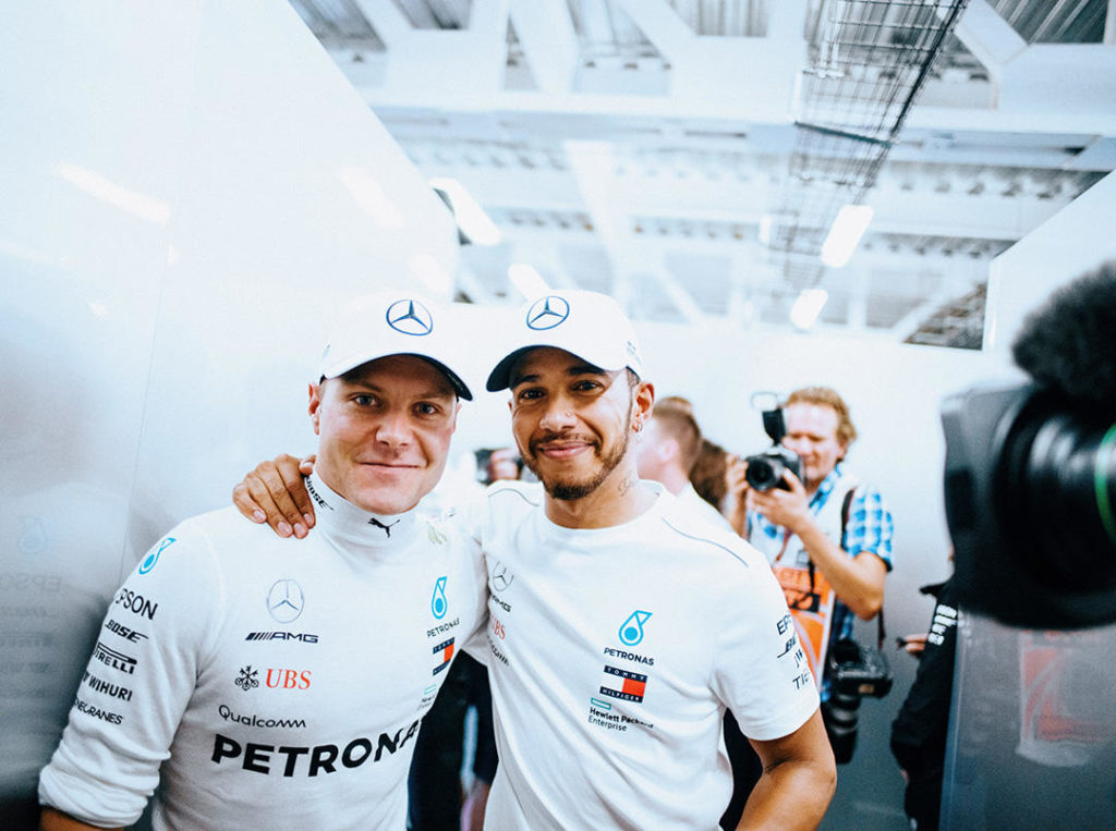 F1 | Mercedes, Bottas: “Contento per Lewis, ma non possiamo essere soddisfatti della gara”