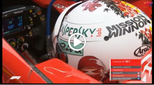 F1 | Suzuka, Sebastian Vettel in pista con un nuovo casco in stile “Japan” [VIDEO]