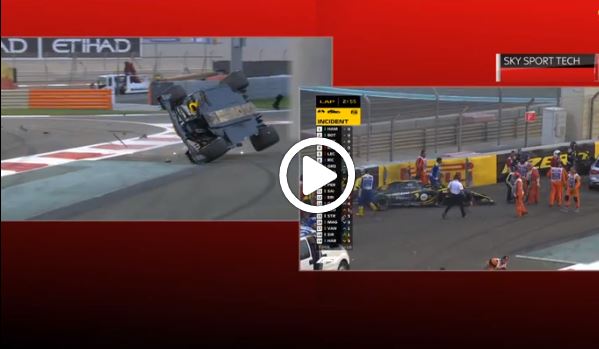 Formula 1 | GP Abu Dhabi, terribile incidente per Hulkenberg: la ricostruzione [VIDEO]