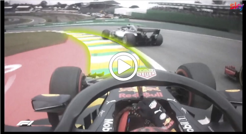 F1 | GP Brasile, i sorpassi capolavoro di Verstappen e Ricciardo sulle Ferrari [VIDEO]