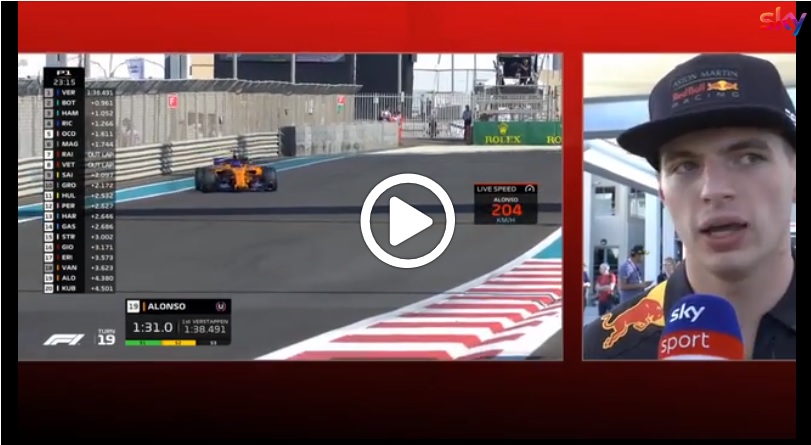 F1 | Verstappen lancia la sfida per il 2019: “Portatevi i guantoni da box” [VIDEO]