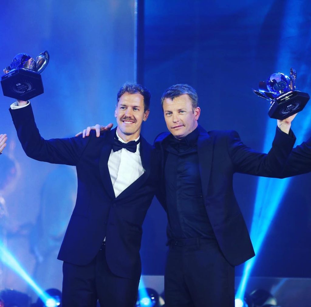 F1 | Gran Galà FIA, Vettel e Raikkonen premiati per i piazzamenti mondiali conquistati nel 2018