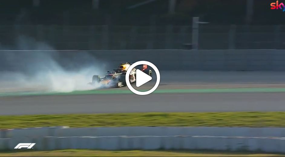 F1 Test | Red Bull, incidente per Gasly: ecco dove ha sbagliato [VIDEO]