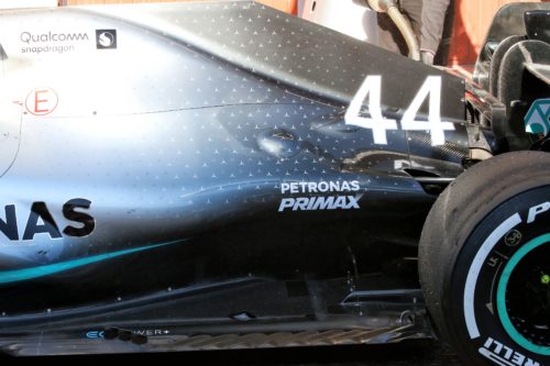 Formula 1 Test | Mercedes, rivoluzione aerodinamica sulla W10