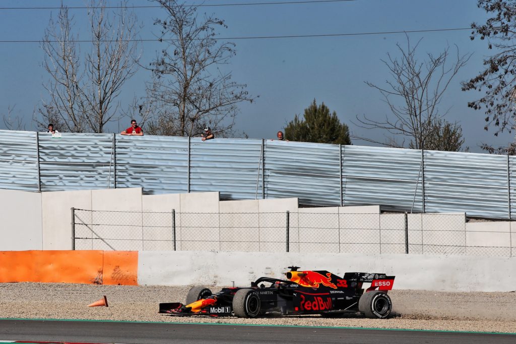 F1 Test | Red Bull, Verstappen: “Giornata buona, non perfetta: ma sono contento”