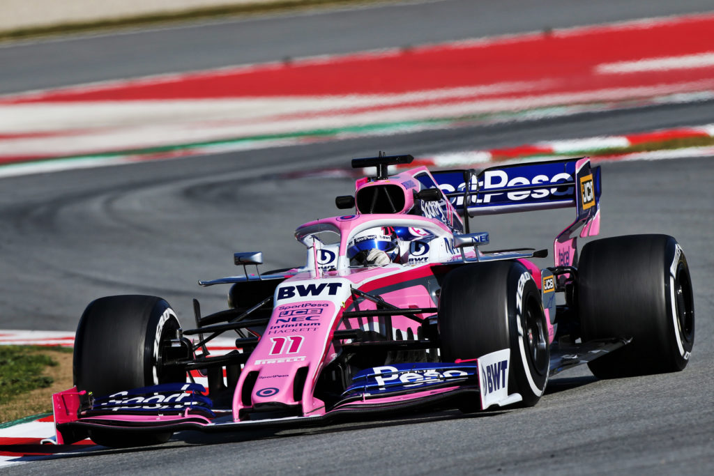 F1 Test | Racing Point, Perez: “Ho avuto un buon feeling con le gomme più morbide”