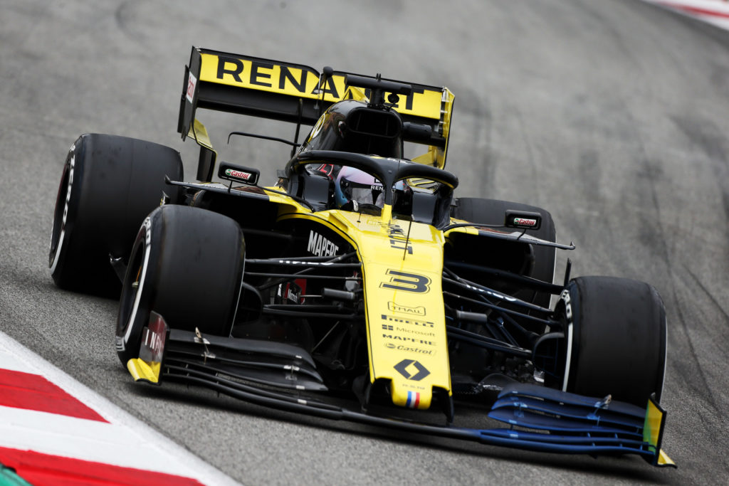 Test F1 | Renault, Ricciardo: “Sono contento di aver percorso così tanti giri”