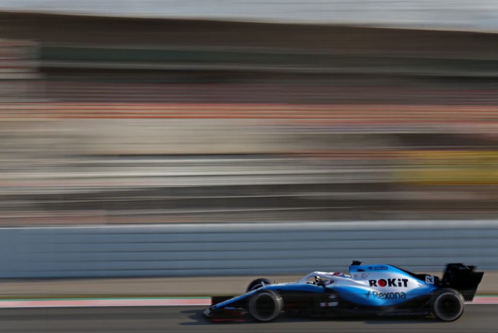 Test F1 | Williams, 140 giri in pista per Russell
