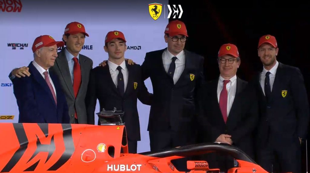Formula 1 | Nuova Ferrari SF90, Elkann entusiasta: “La macchina non è solo bella, ma anche molto competitiva” [VIDEO]