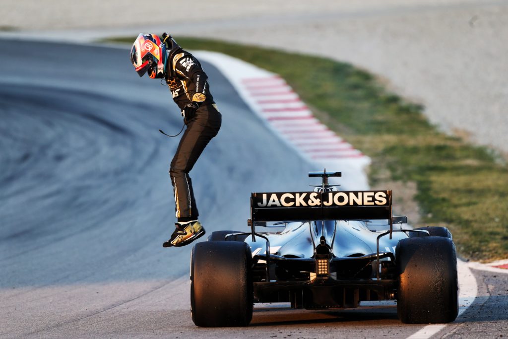 F1 Test | Haas, Grosjean: “Non è stata una brutta giornata, i problemi fanno parte dei test”