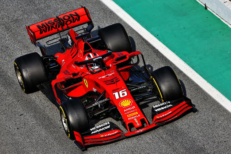 Test F1 Barcellona Sessione 2: Ferrari al top con Leclerc