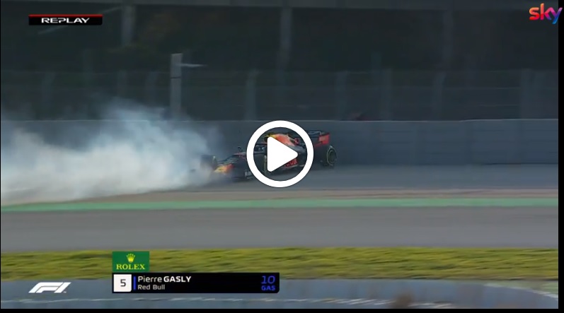 Test F1 | Red Bull, Gasly sulla giornata: “Sensazioni ottime, peccato per l’incidente” [VIDEO]