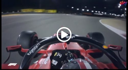 Formula 1 | GP Bahrain, il giro veloce di Charles Leclerc a Sakhir [VIDEO ONBOARD]