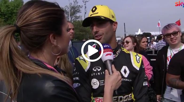 F1 | GP Cina, Ricciardo: “Prima volta nel Q3 con la Renault, sono contento” [VIDEO]