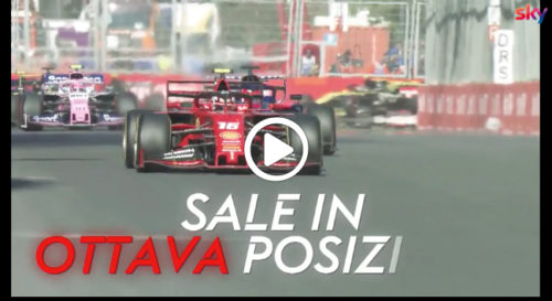 F1 | GP Baku, Leclerc quinto dopo la rimonta: tutti i sorpassi del monegasco [VIDEO]