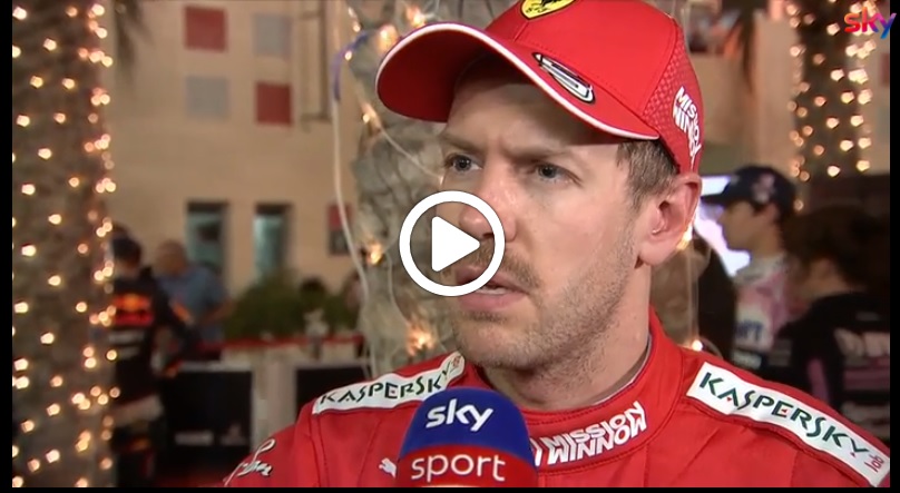 Formula 1 | Ferrari, Vettel ammette: “Testacoda e ala anteriore? E’ stato un mio errore” [VIDEO]