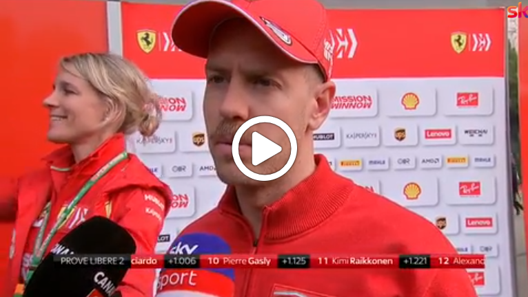 F1 | Ferrari, Vettel: “Domani sarà una giornata chiave” [VIDEO]
