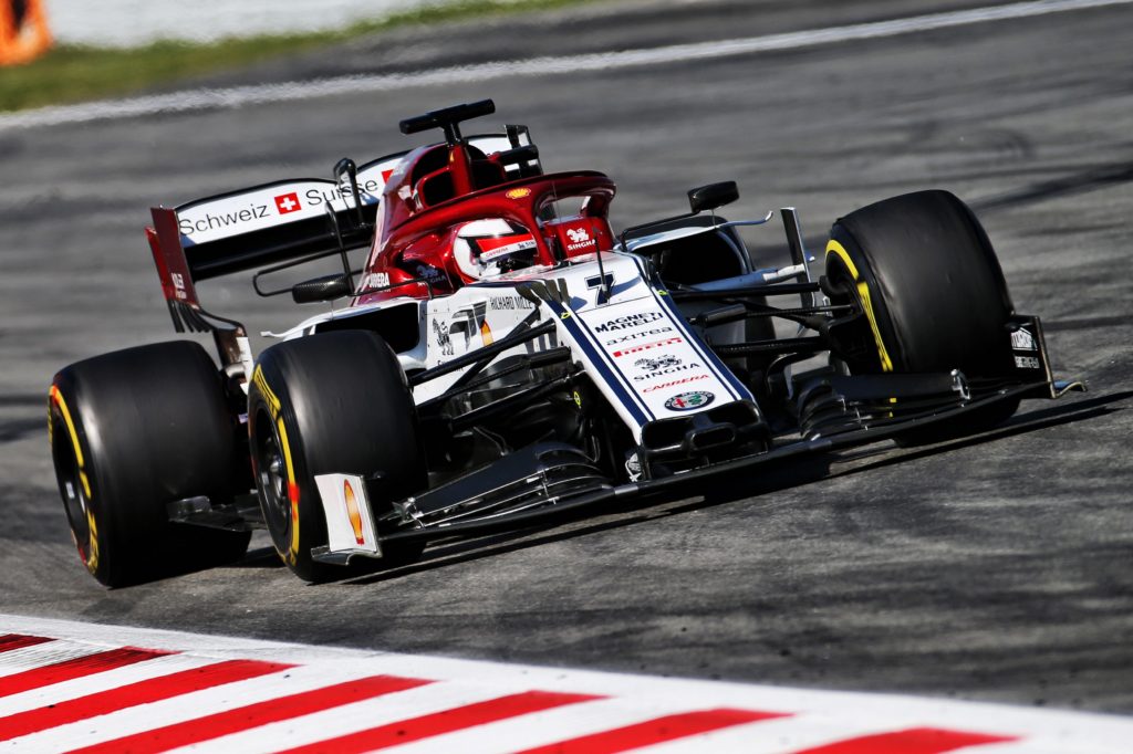 F1 Test | Alfa Romeo, Raikkonen: “Abbiamo provato diverse cose nuove”
