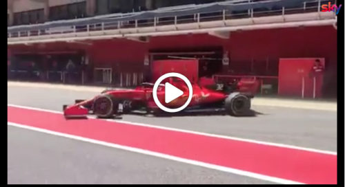Formula 1 Test | Ferrari, Fuoco completes 247 laps on his debut with the SF90 [VIDEO]