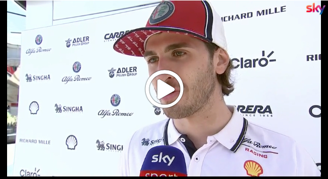 F1 | Alfa Romeo, Giovinazzi positivo: “I risultati arriveranno” [VIDEO]