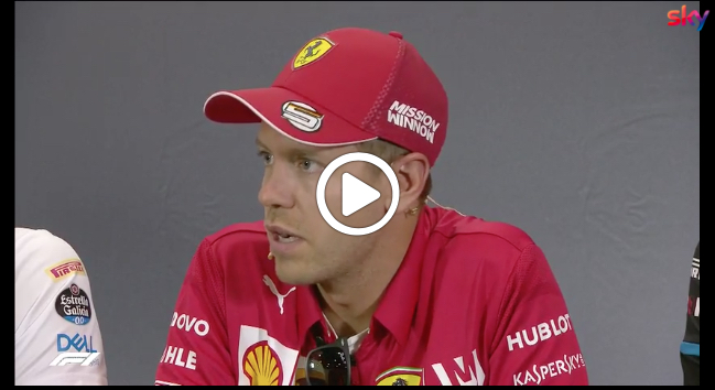 F1 | Ferrari, Vettel sulla prima parte di campionato: “Alti e bassi, ma la SF90 è forte” [VIDEO]