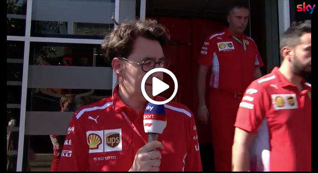 F1 | GP Austria, Binotto spiega il problema meccanico sulla SF90 di Vettel [VIDEO]