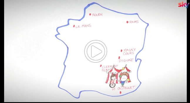 F1 | GP Francia, Sky Sketch e le curiosità legate all’appuntamento di Le Castellet [VIDEO]