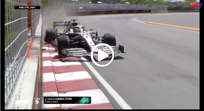 F1 | GP Canada, traversone di Lewis Hamilton nelle FP2: impatto e libere finite [VIDEO]