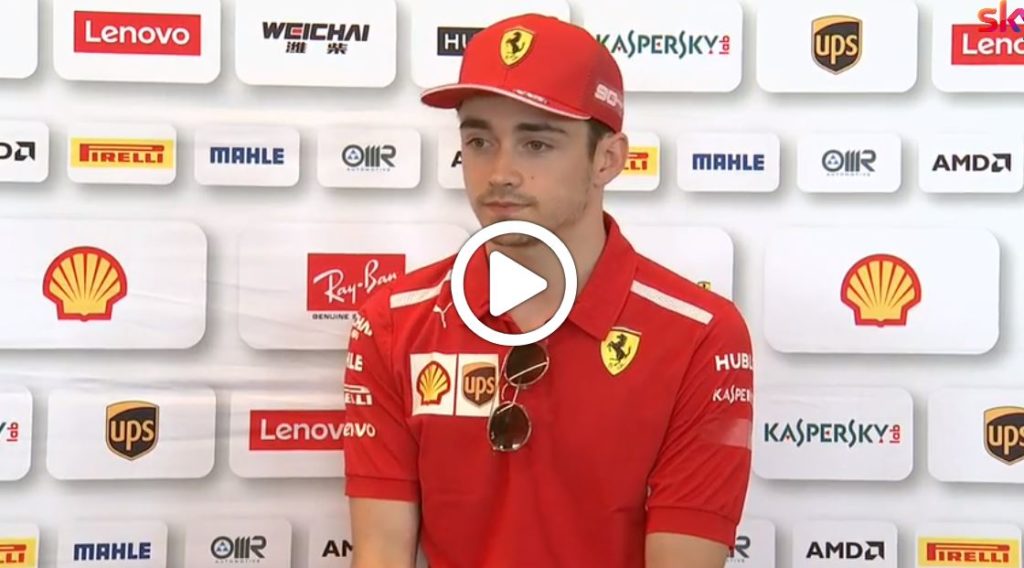 F1 | Ferrari, Leclerc: “Dobbiamo fare un weekend senza errori” [VIDEO]