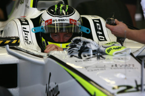 F1 | Britischer GP: Button kehrt mit dem Brawn BGP 001 auf die Rennstrecke zurück