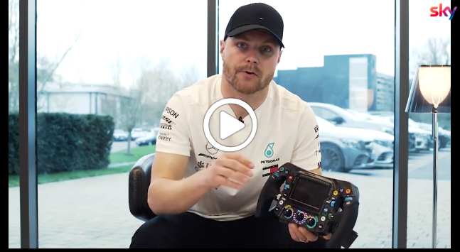 F1 | Mercedes, Bottas spiega alcuni comandi del suo volante [VIDEO]