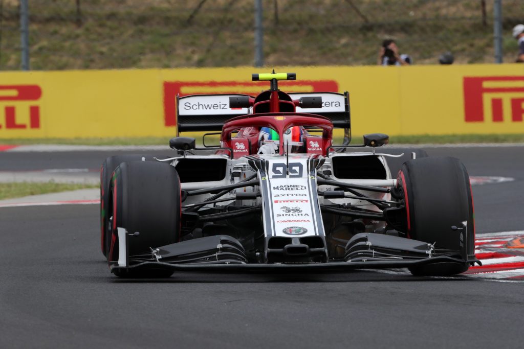 F1 | GP Ungheria, tre posizioni di penalità in griglia per Giovinazzi