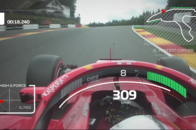 F1 | Un giro di pista a Spa con Sebastian Vettel