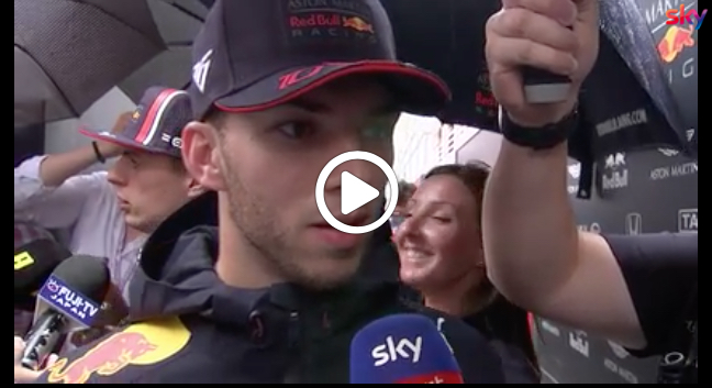 Formula 1 | GP Ungheria, Gasly promuove la RB15: “Competitivo sia su asciutto che su bagnato” [VIDEO]